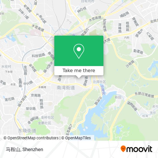马鞍山 map