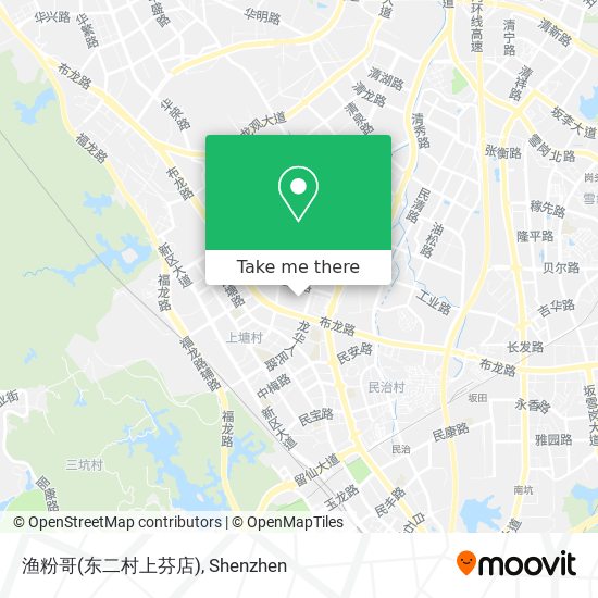 渔粉哥(东二村上芬店) map