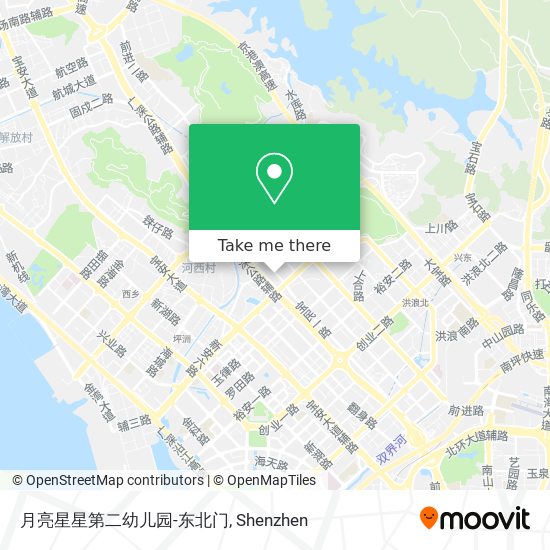 月亮星星第二幼儿园-东北门 map