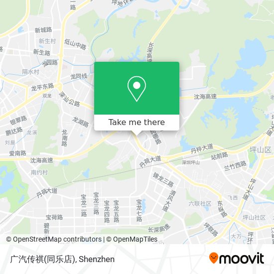 广汽传祺(同乐店) map