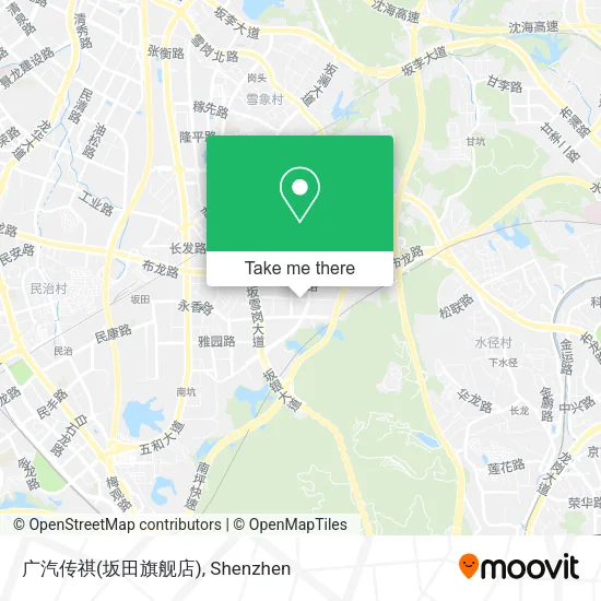 广汽传祺(坂田旗舰店) map