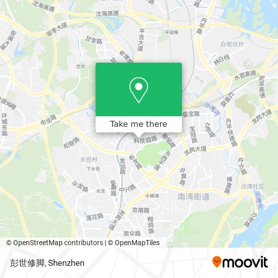 彭世修脚 map