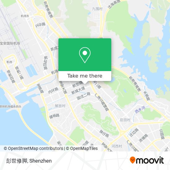 彭世修脚 map