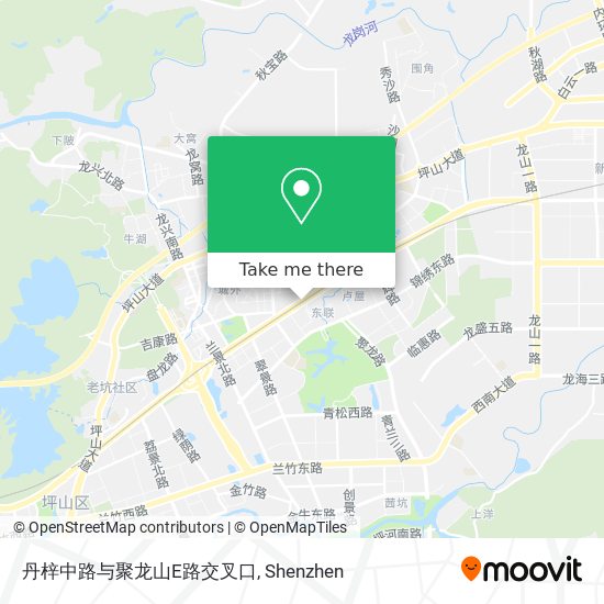 丹梓中路与聚龙山E路交叉口 map
