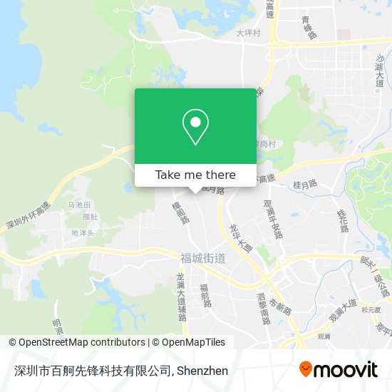 深圳市百舸先锋科技有限公司 map