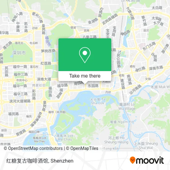红糖复古咖啡酒馆 map