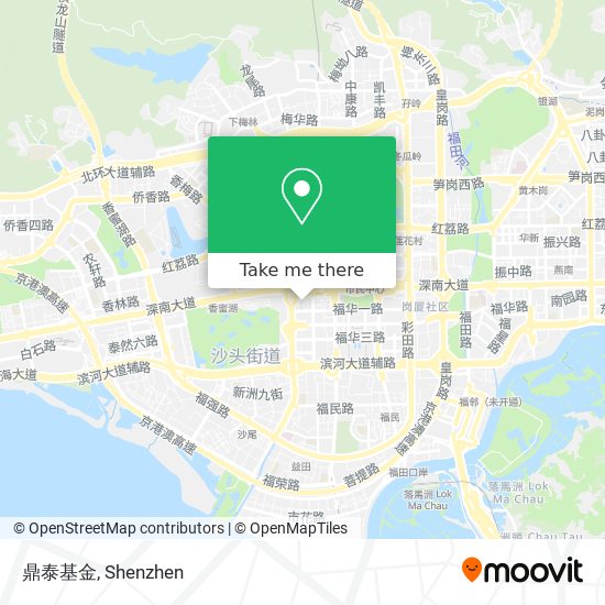 鼎泰基金 map