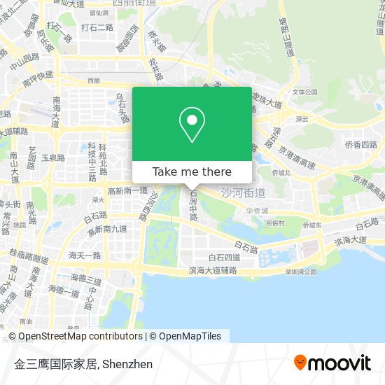 金三鹰国际家居 map