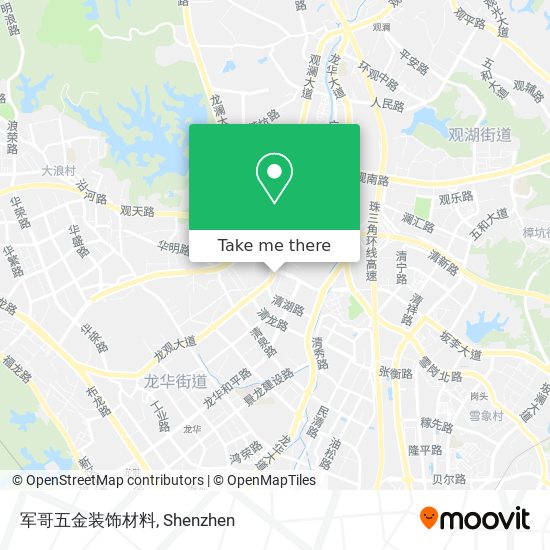 军哥五金装饰材料 map