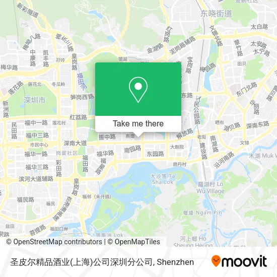 圣皮尔精品酒业(上海)公司深圳分公司 map