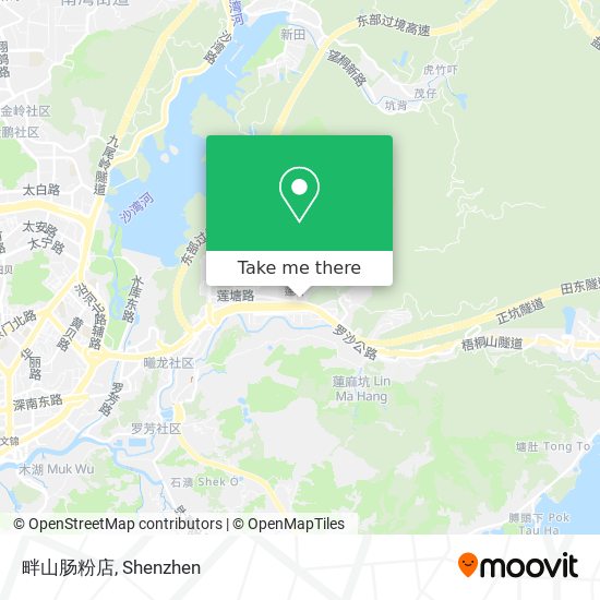 畔山肠粉店 map