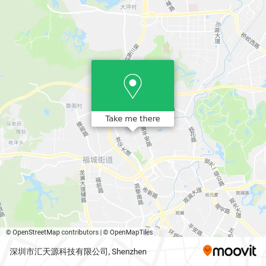 深圳市汇天源科技有限公司 map