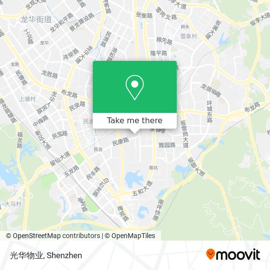 光华物业 map