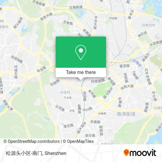 松源头小区-南门 map