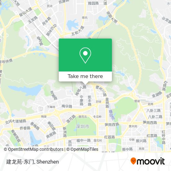 建龙苑-东门 map