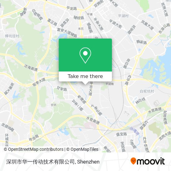 深圳市华一传动技术有限公司 map
