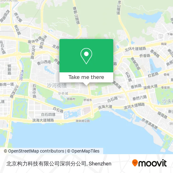 北京构力科技有限公司深圳分公司 map