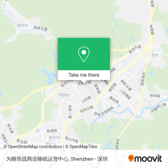 为睡而战商业睡眠运营中心 map
