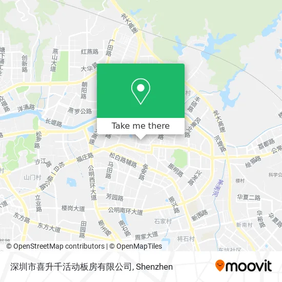 深圳市喜升千活动板房有限公司 map