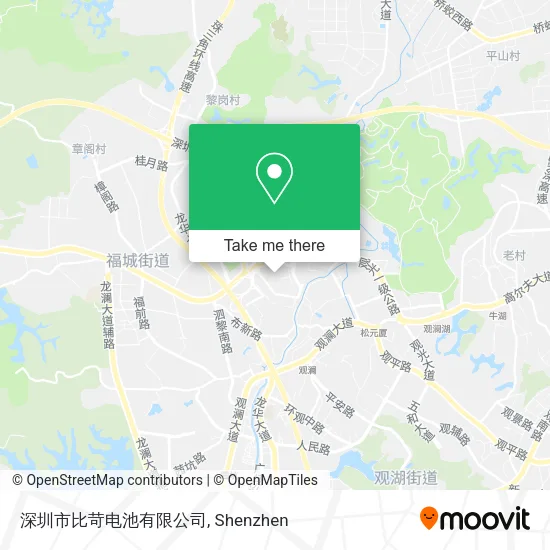 深圳市比苛电池有限公司 map