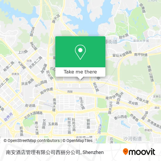 南安酒店管理有限公司西丽分公司 map