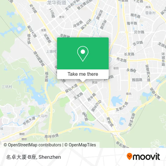 名卓大厦-B座 map