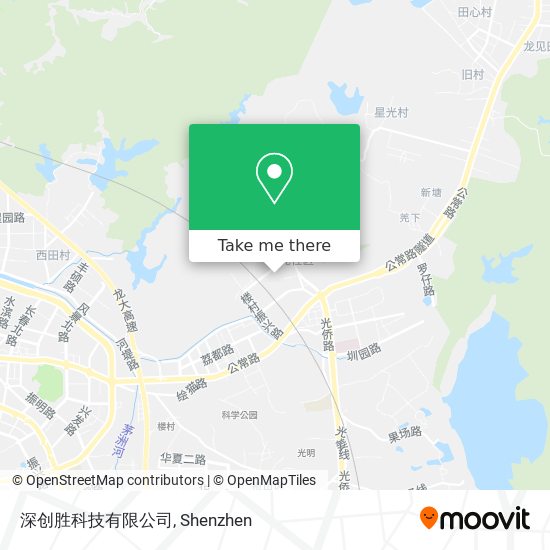 深创胜科技有限公司 map