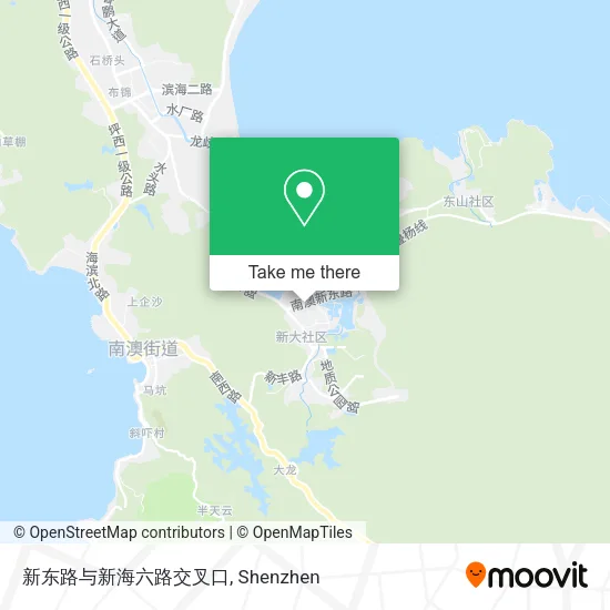 新东路与新海六路交叉口 map