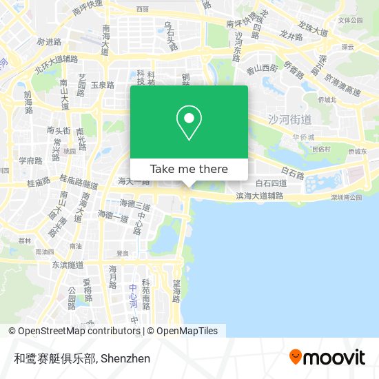 和鹭赛艇俱乐部 map