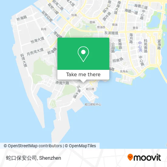 蛇口保安公司 map