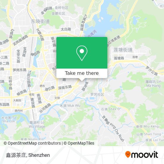 鑫源茶庄 map