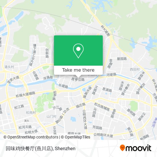 回味鸡快餐厅(燕川店) map