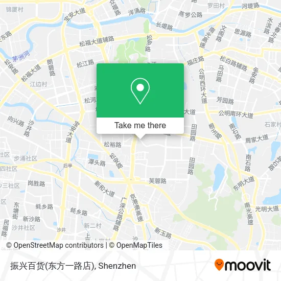 振兴百货(东方一路店) map