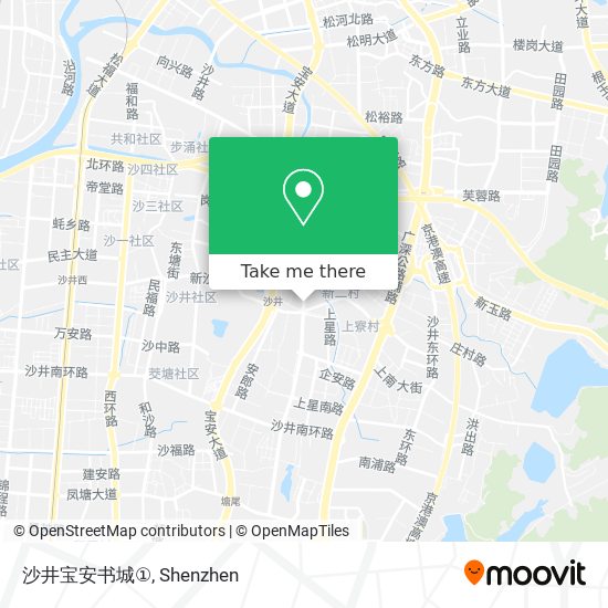 沙井宝安书城① map