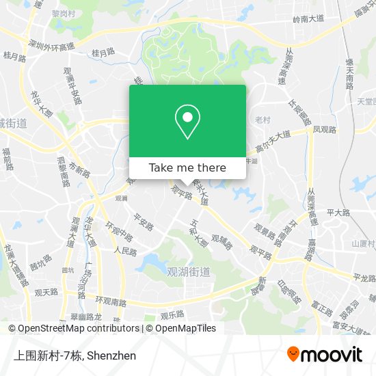 上围新村-7栋 map