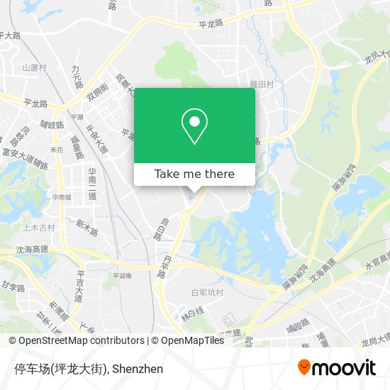 停车场(坪龙大街) map