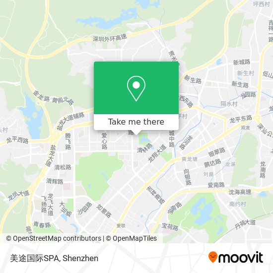 美途国际SPA map