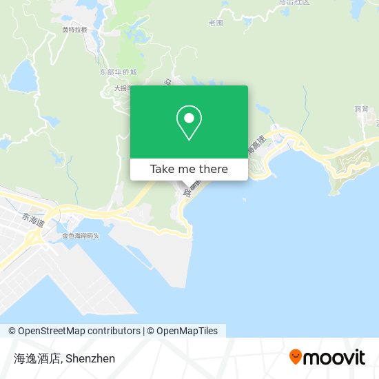 海逸酒店 map