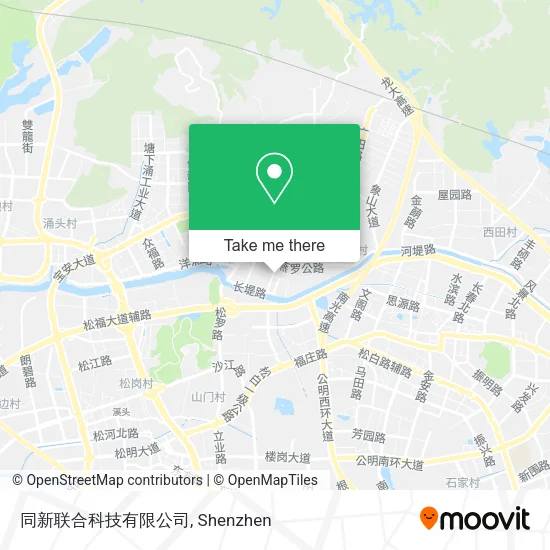 同新联合科技有限公司 map