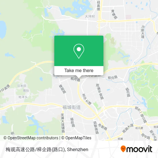 梅观高速公路/樟企路(路口) map