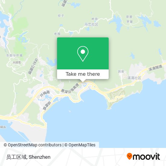 员工区域 map