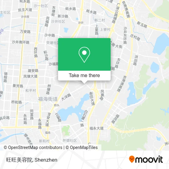 旺旺美容院 map