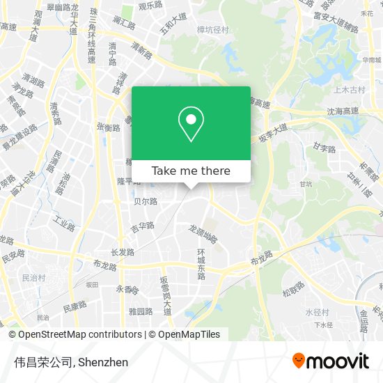 伟昌荣公司 map