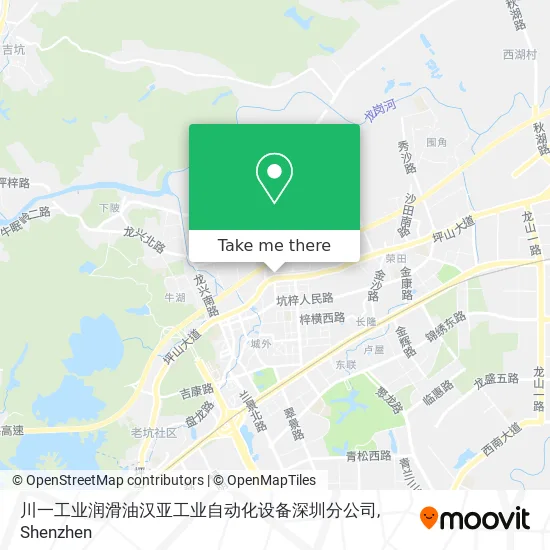 川一工业润滑油汉亚工业自动化设备深圳分公司 map