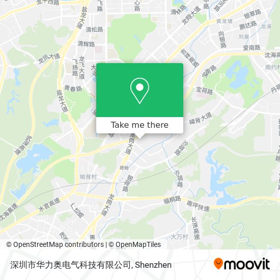 深圳市华力奥电气科技有限公司 map