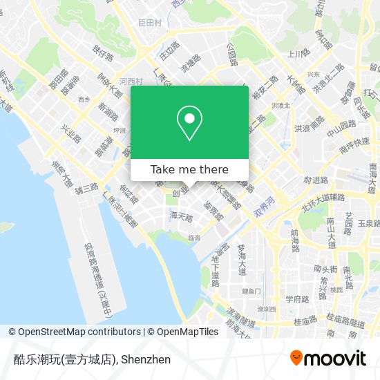 酷乐潮玩(壹方城店) map