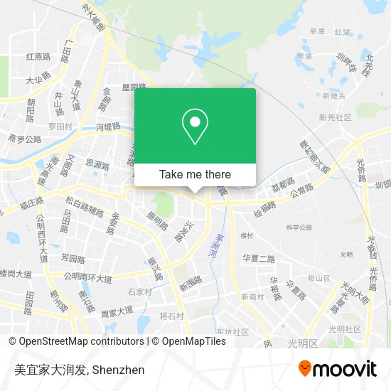 美宜家大润发 map