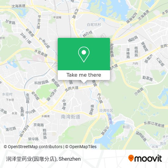 润泽堂药业(园墩分店) map