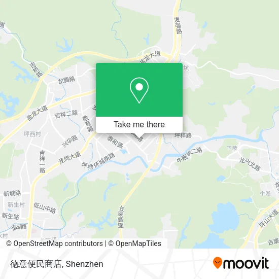 德意便民商店 map