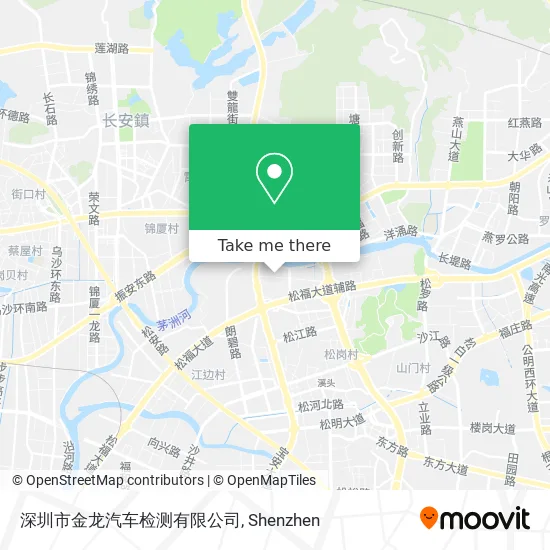 深圳市金龙汽车检测有限公司 map